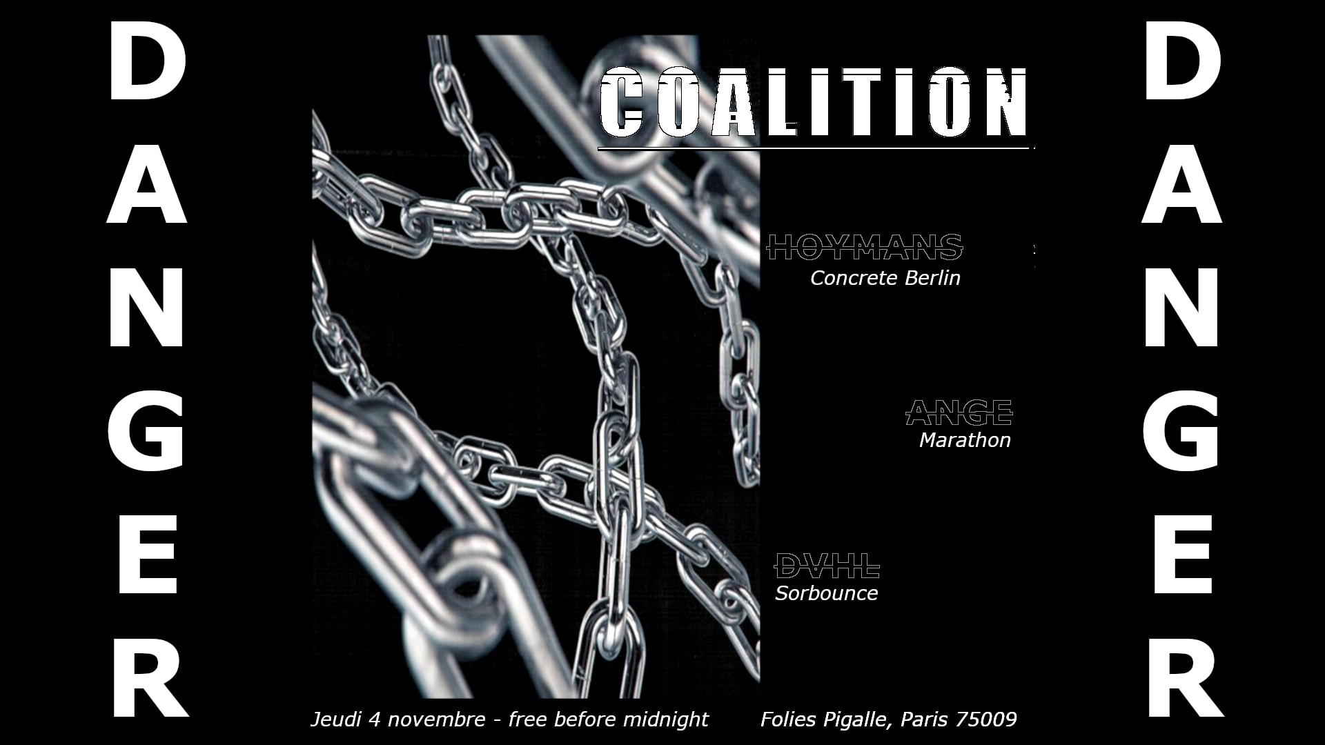 Final Edition : Coalition @Foliespigalle Gratuit Avant Minuit