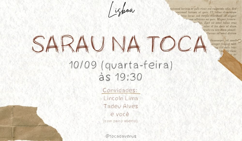 Sarau Na Toca | Set25