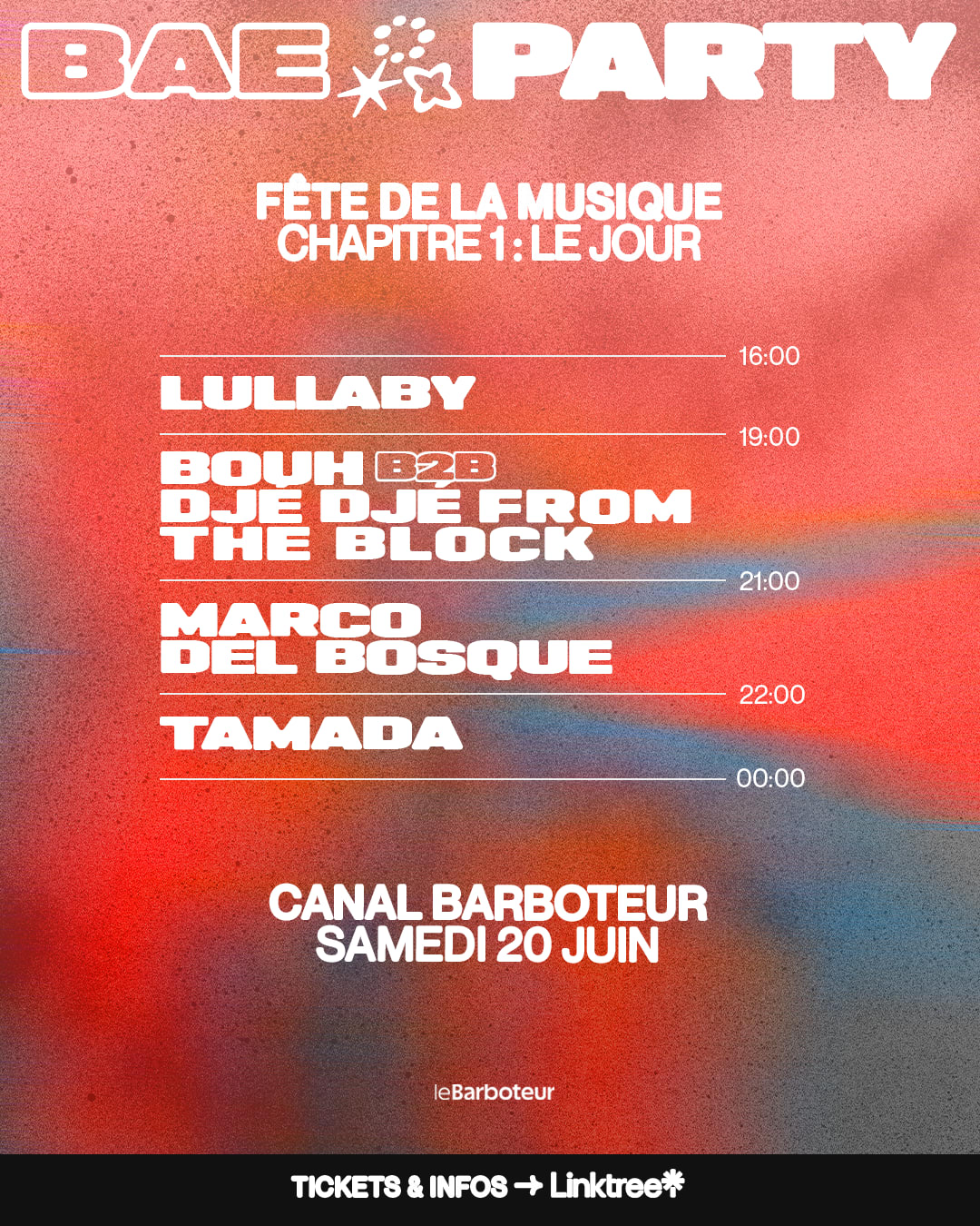 Bae Party : 20h De Son Pour La Fdlm - Le Jour (1/3)