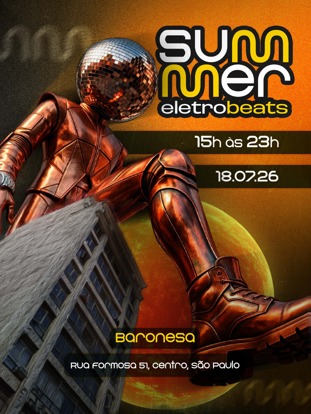 Summer Eletrobeats: Sunset No Terraço Baronesa #3