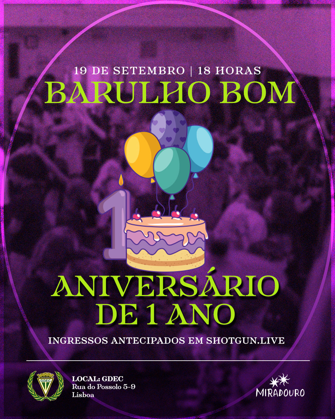 Barulho Bom 1 Ano