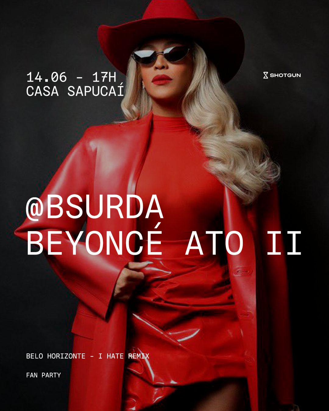 @Bsurda Beyoncé Ato II - 14/06 17h