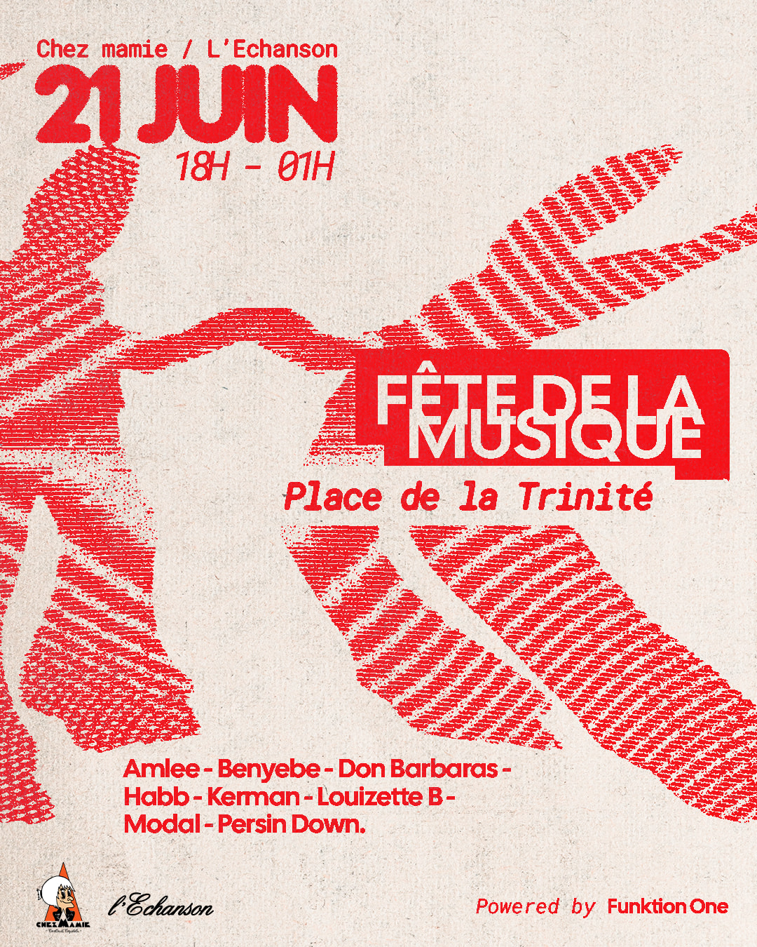 Fête De La Musique : Primitivo Sensual @ Place De La Trinité