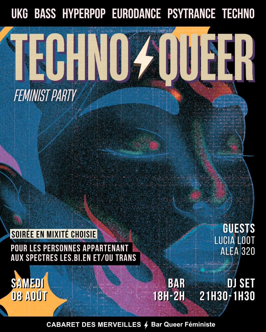 Techno Queer Feminist Party 08.08