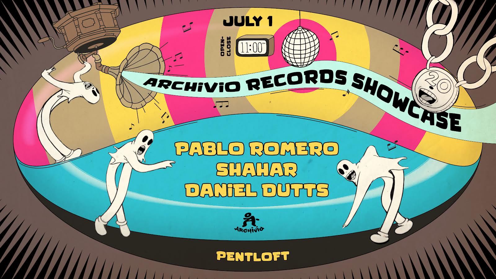 Archivio Records At The Pent Loft