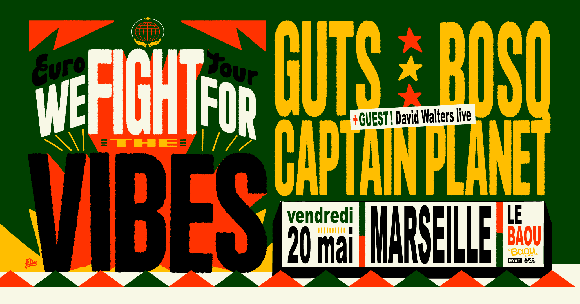 We Fight For The Vibes :  Guts & David Walters