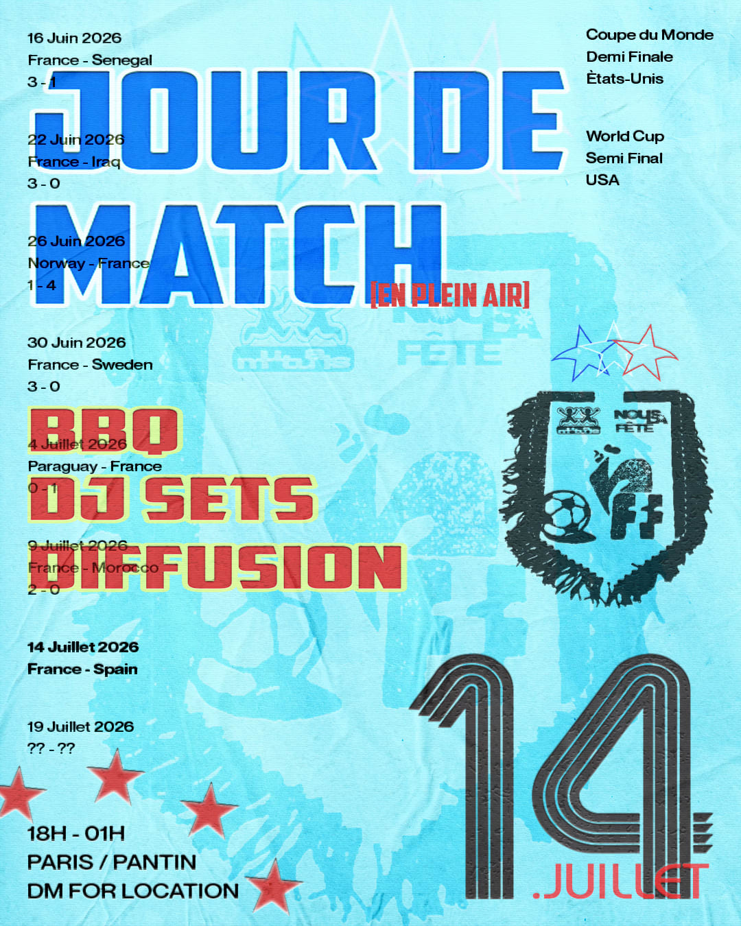 Watch Party France Vs Spain