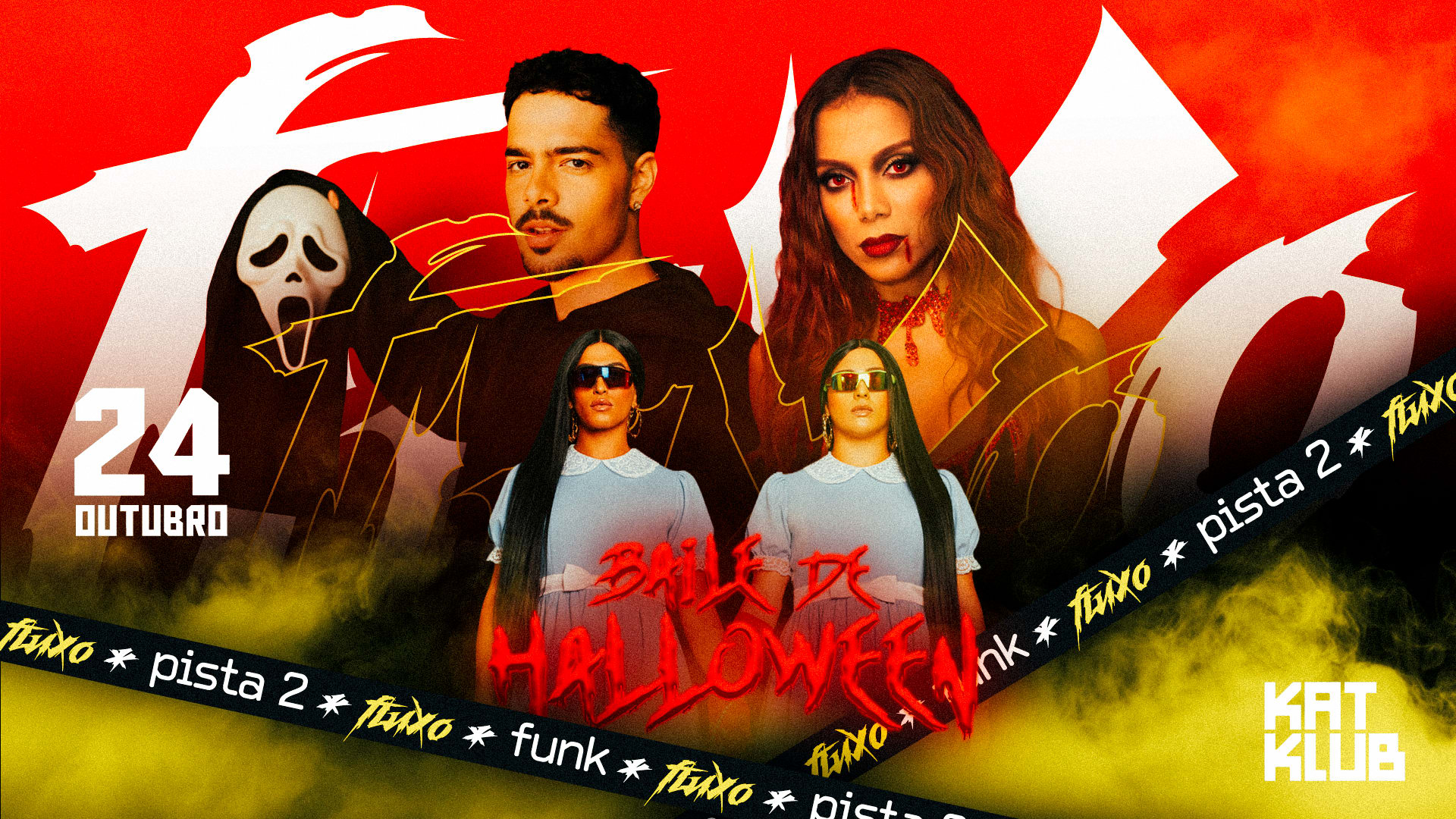 Fluxo Nrvs: Baile De Halloween @ Sp [24.10]