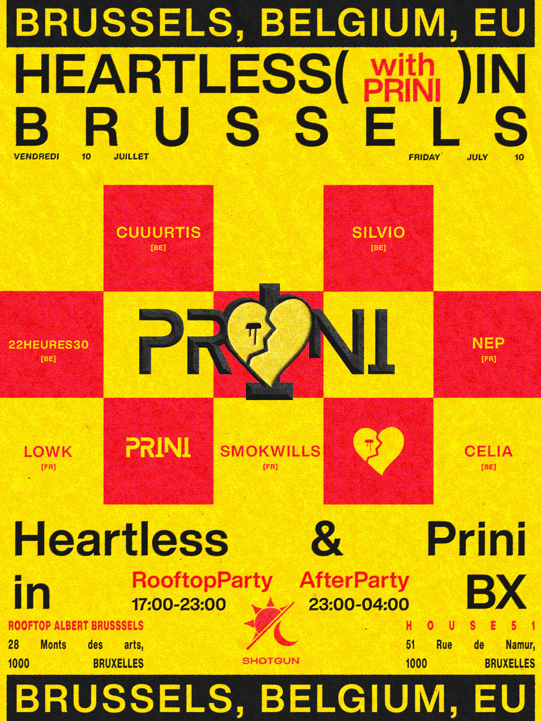 Heartless Prini Bruxelles