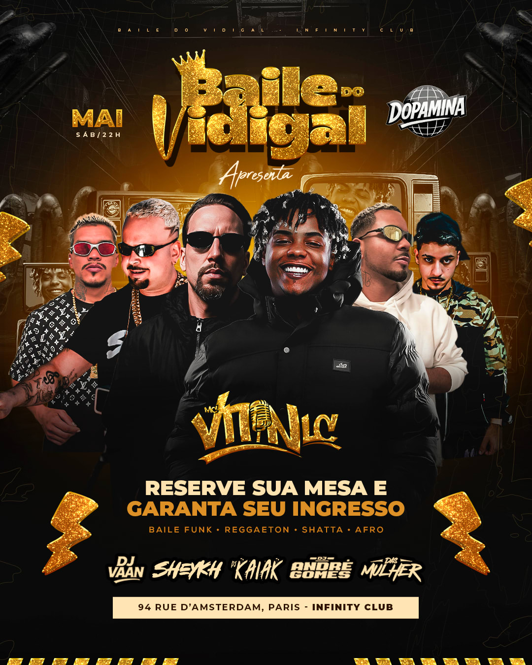 Baile Do Vidigal – Paris Edition