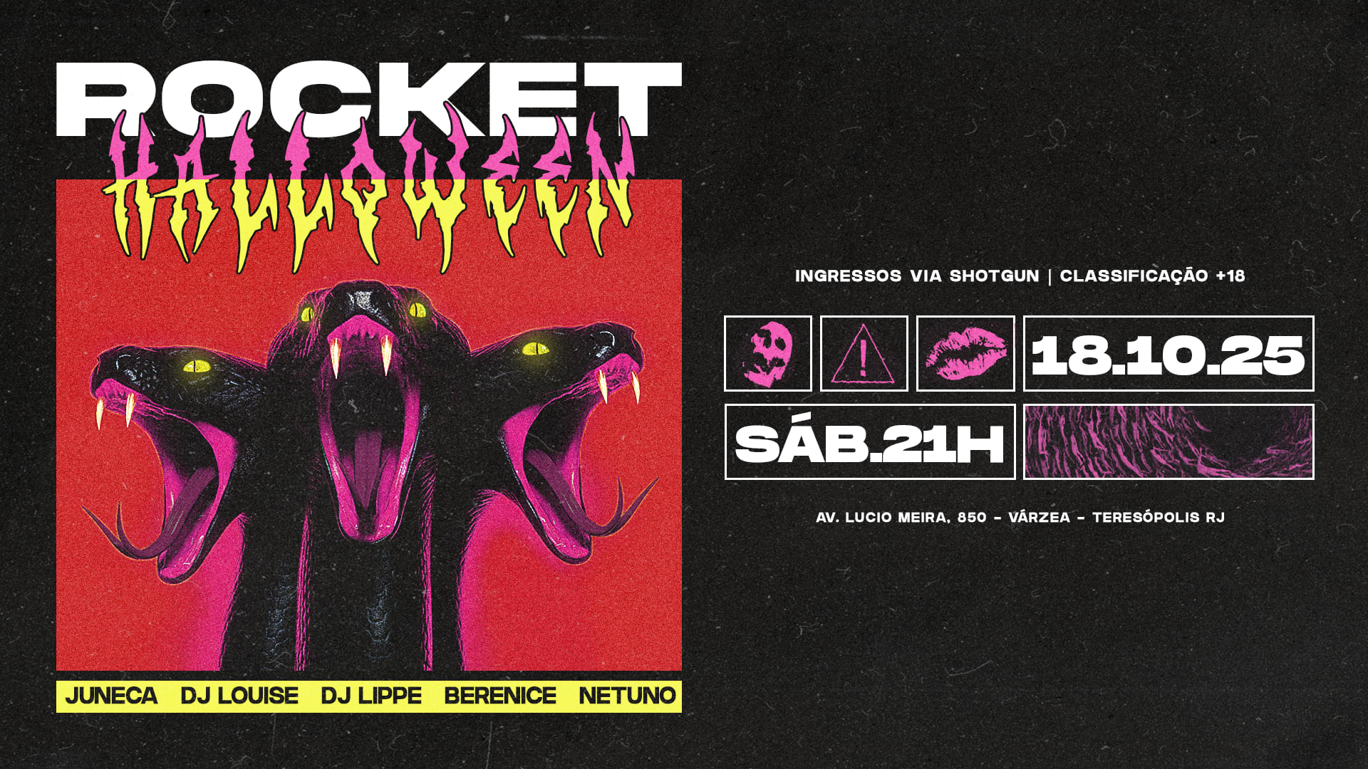Rocket Halloween @ 18/10