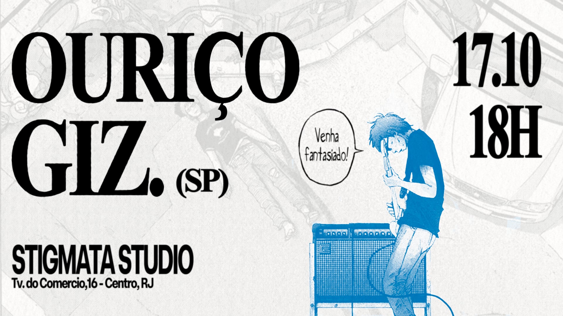 Ouriço & Giz. No Stigmata!