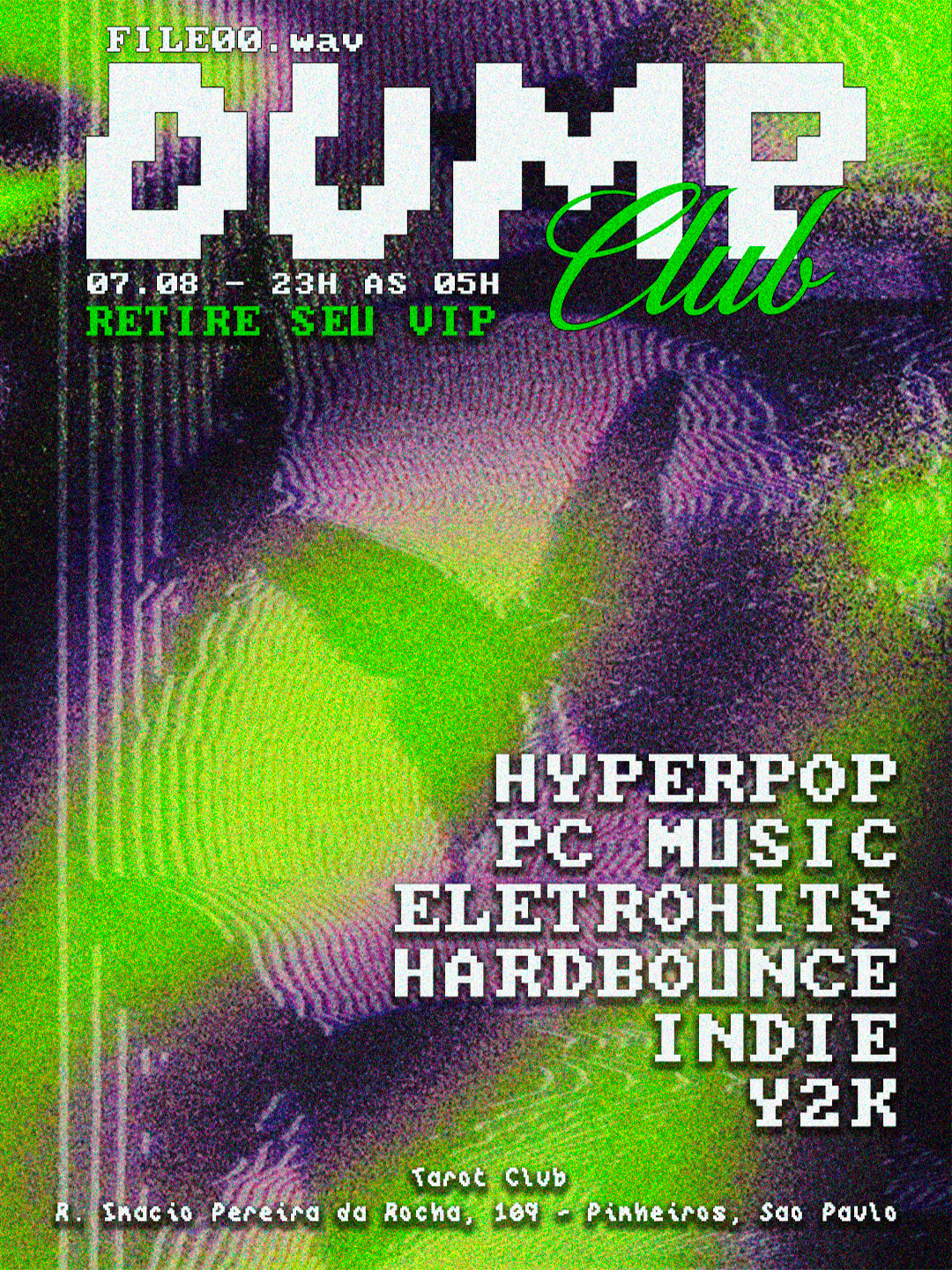 Dump - Hyperpop, Eletrohits, Y2k & Indie