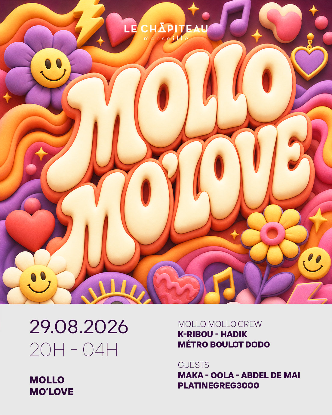 Mollo Mo'love / K-Ribou, Hadik, Métro Boulot Dodo & More