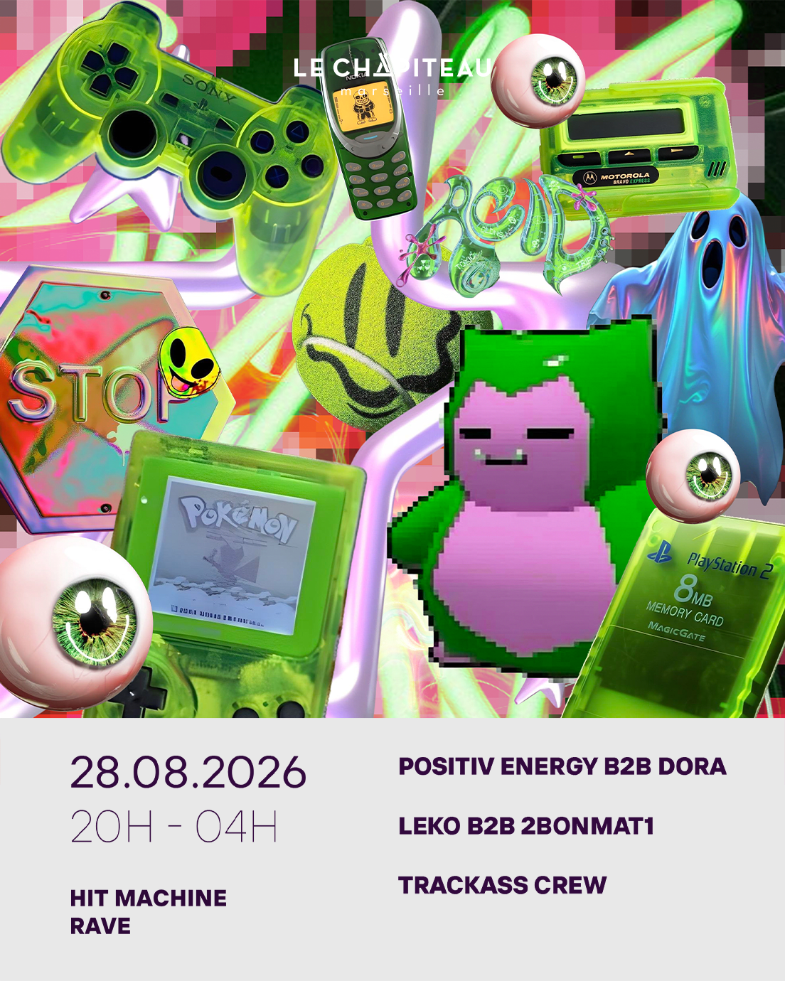 Hit Machine Rave W/ Leko, 2bonmat1, Positiv Energy & Dora