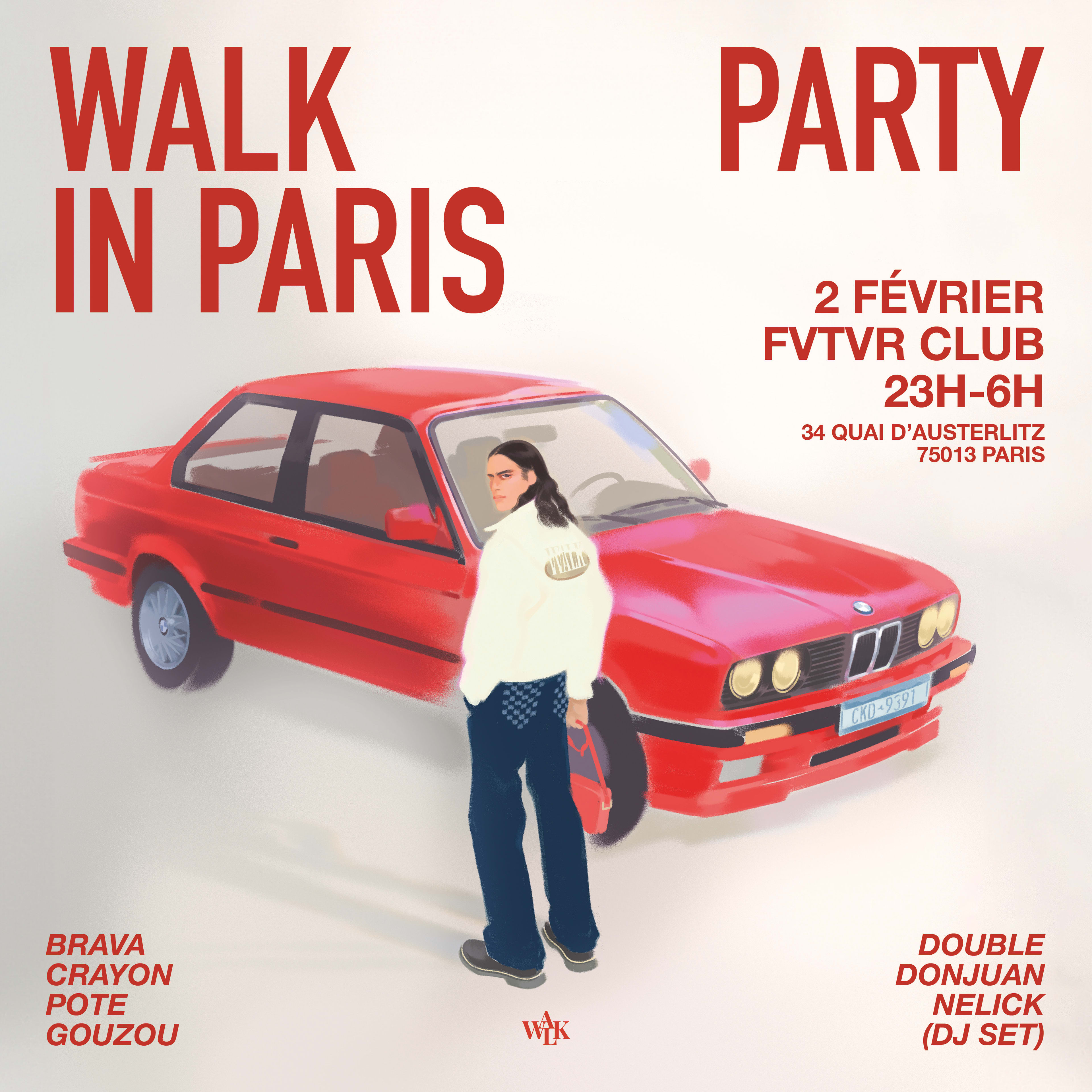 Walk In Paris Party