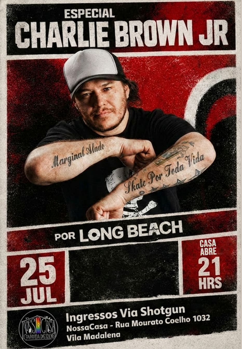 Tributo Charlie Brown Jr. Por Long Beach