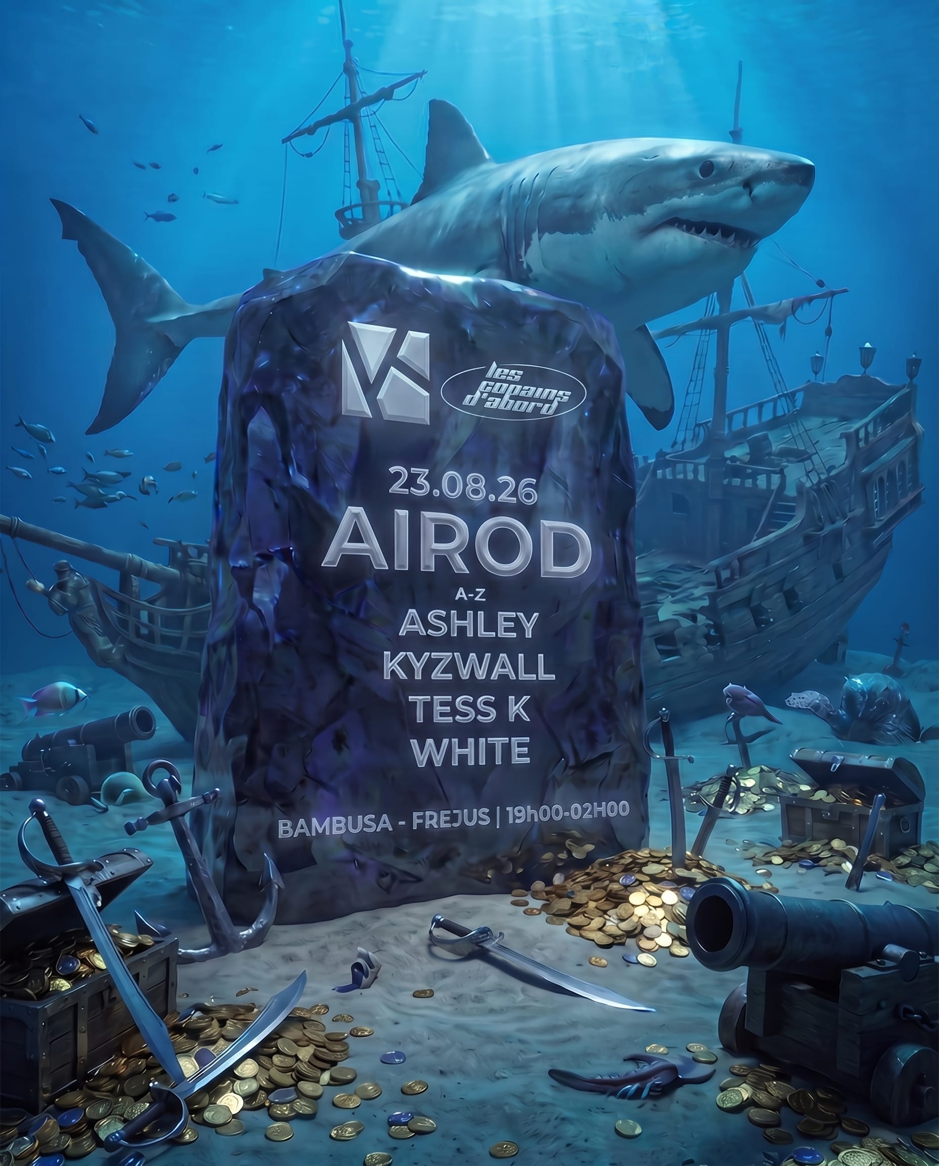 Airod & Kyzwall : Les Copains D'abord X Kwartz Events