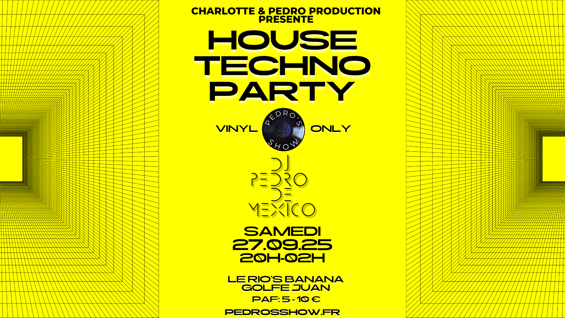 House & Techno Party I Pedro's Show @ Rio's Banana I 2709