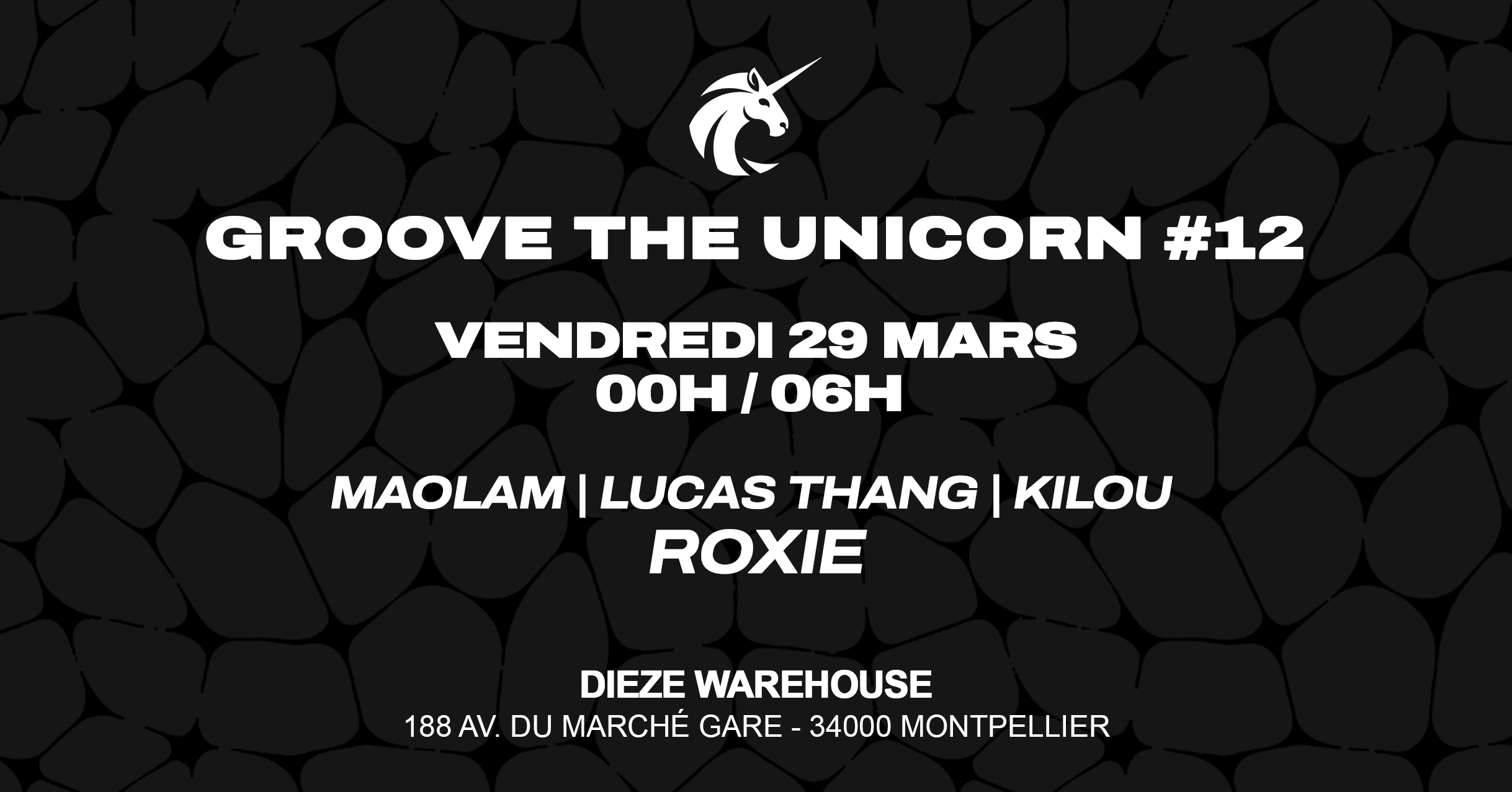 Groove The Unicorn #12 - Montpellier Edition