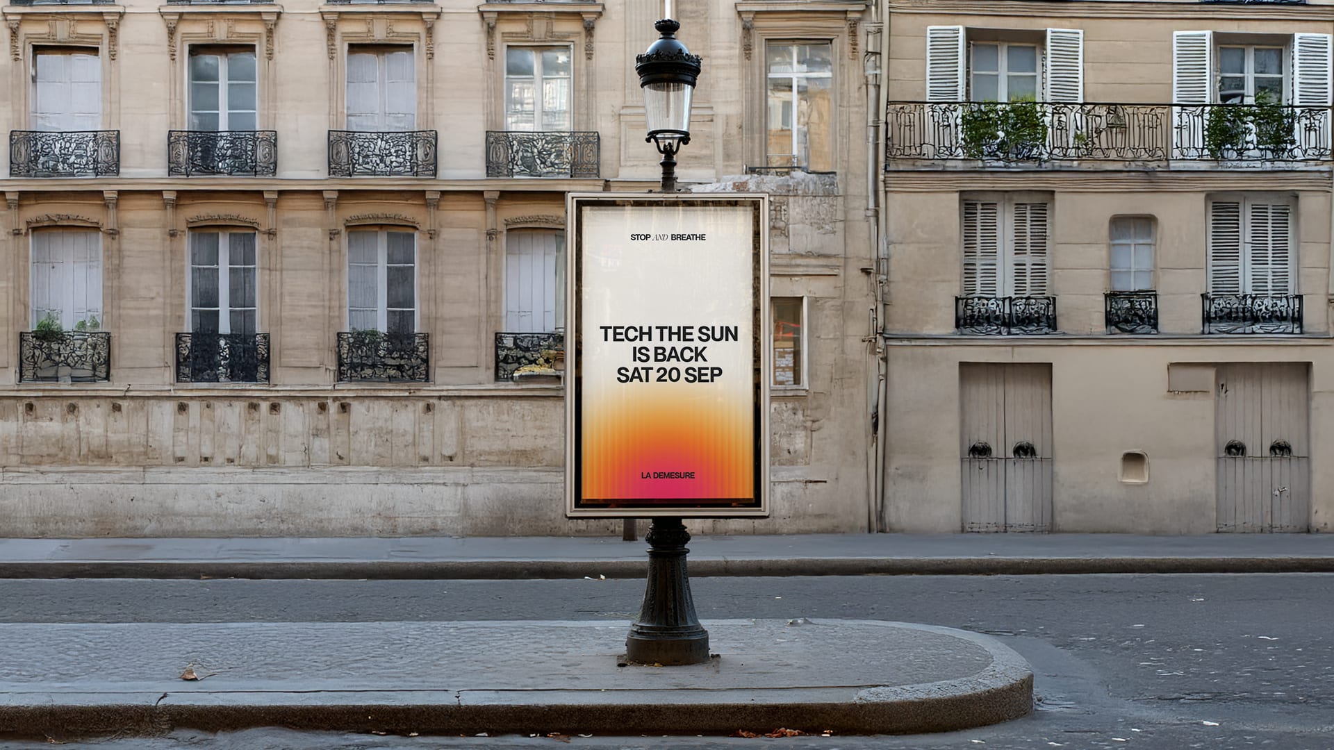 Tech The Sun X La Démesure