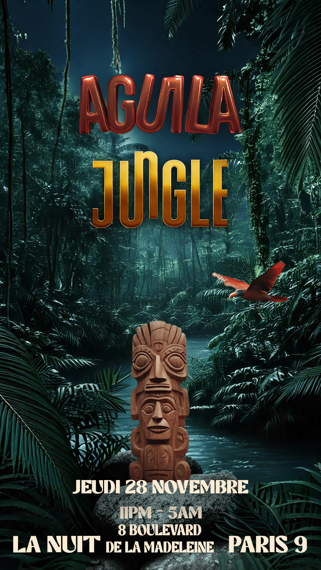 Aguila X Jungle | 5 Dec | @La Nuit