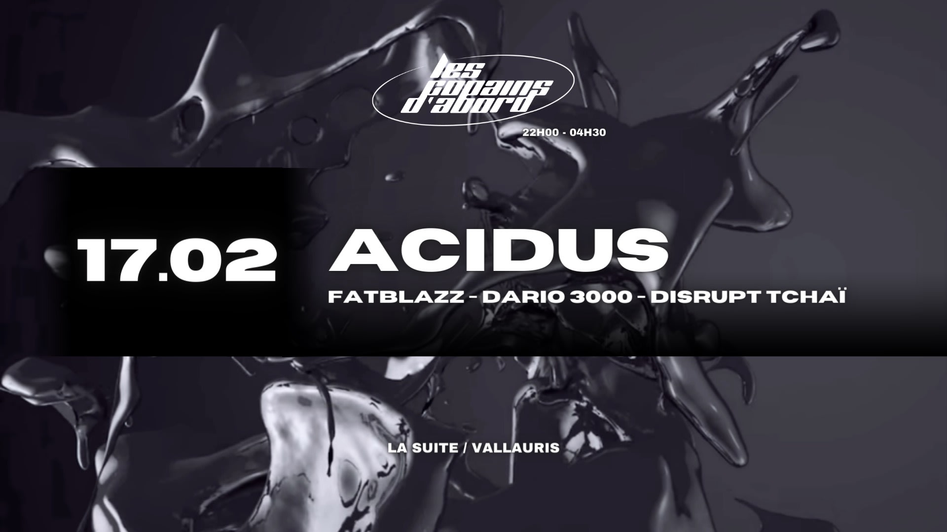 Les Copains D'abord X Acidus