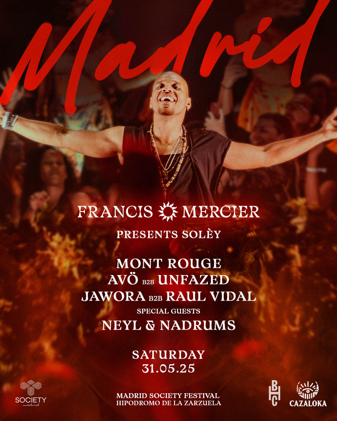 Francis Mercier At Society Madrid Festival