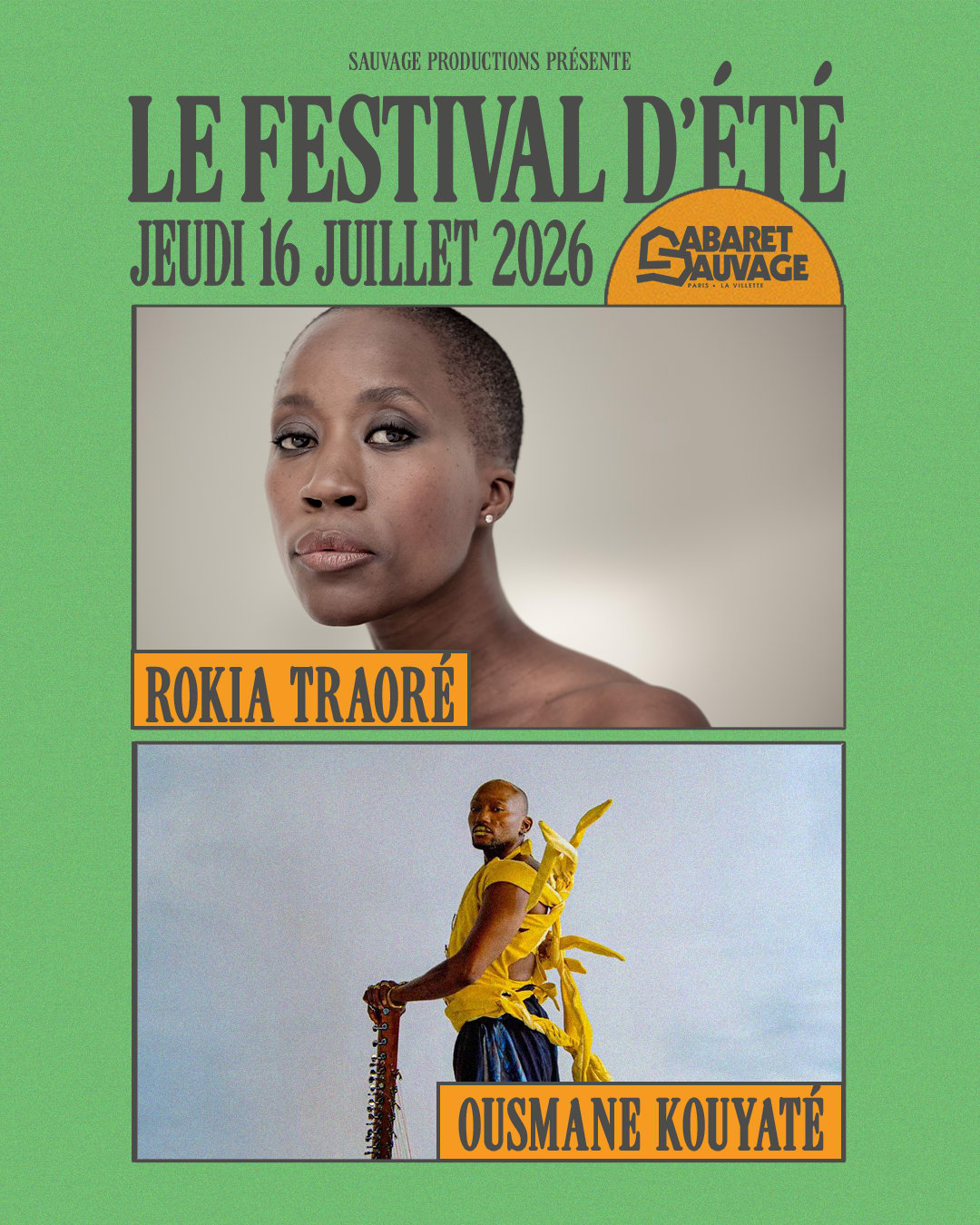 Festival D’Été • Rokia Traoré I Ousmane Kouyaté