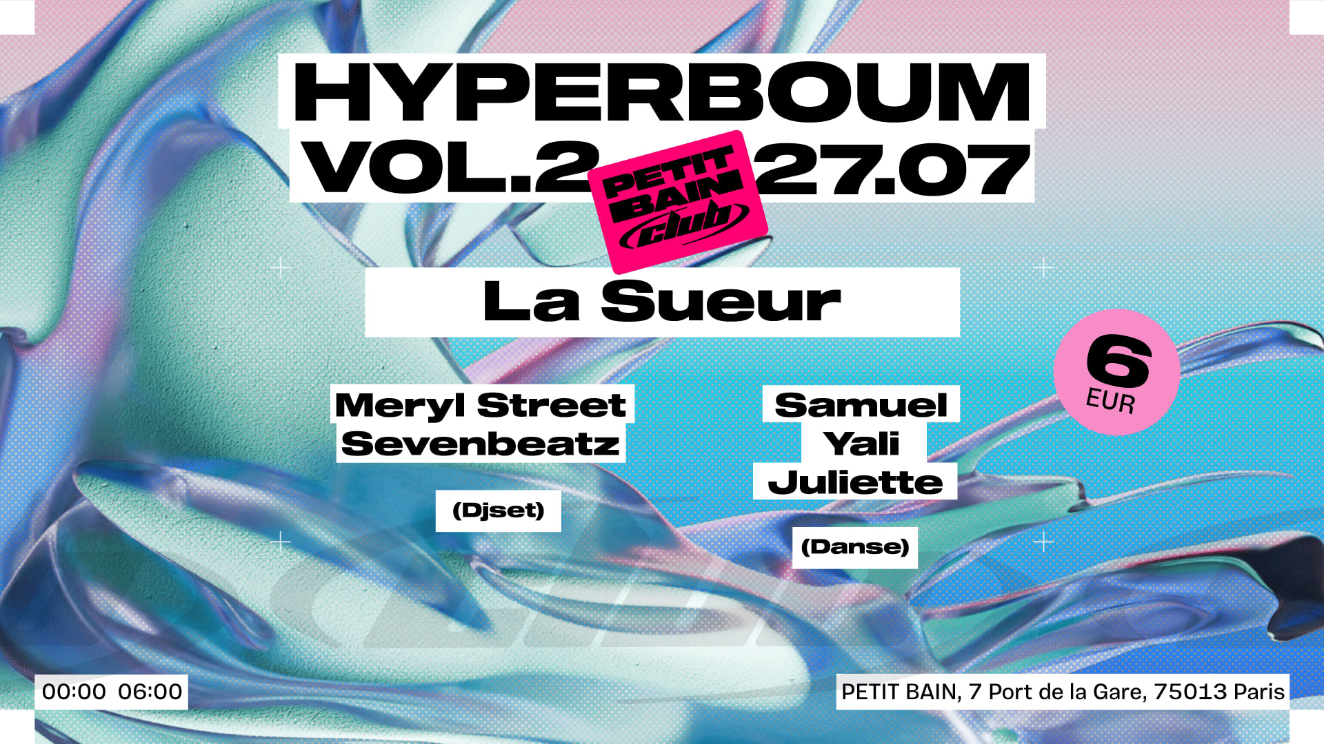 [Annulé] Hyperboum Vol.2 : La Sueur