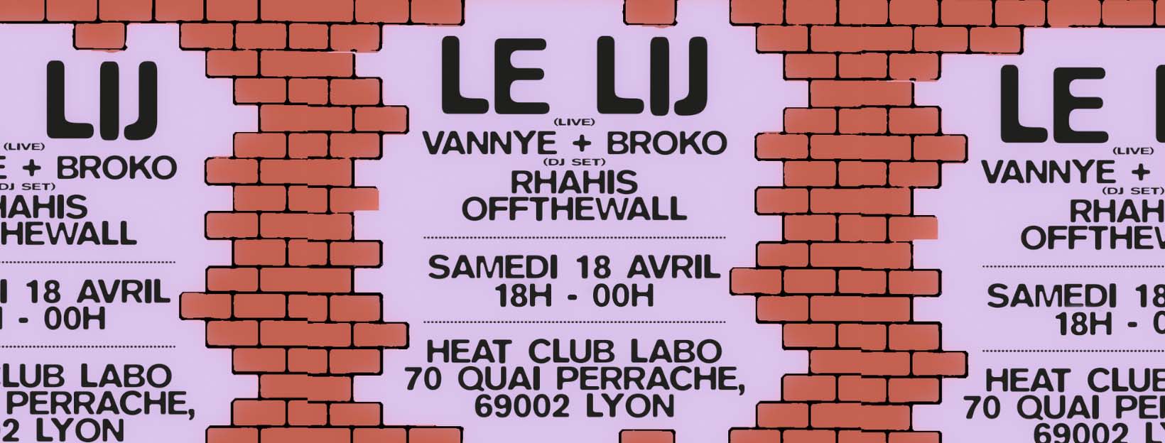 Club Labo : Boeuf & Brocoli (Le Lij (Live),Vannye+Broko...)