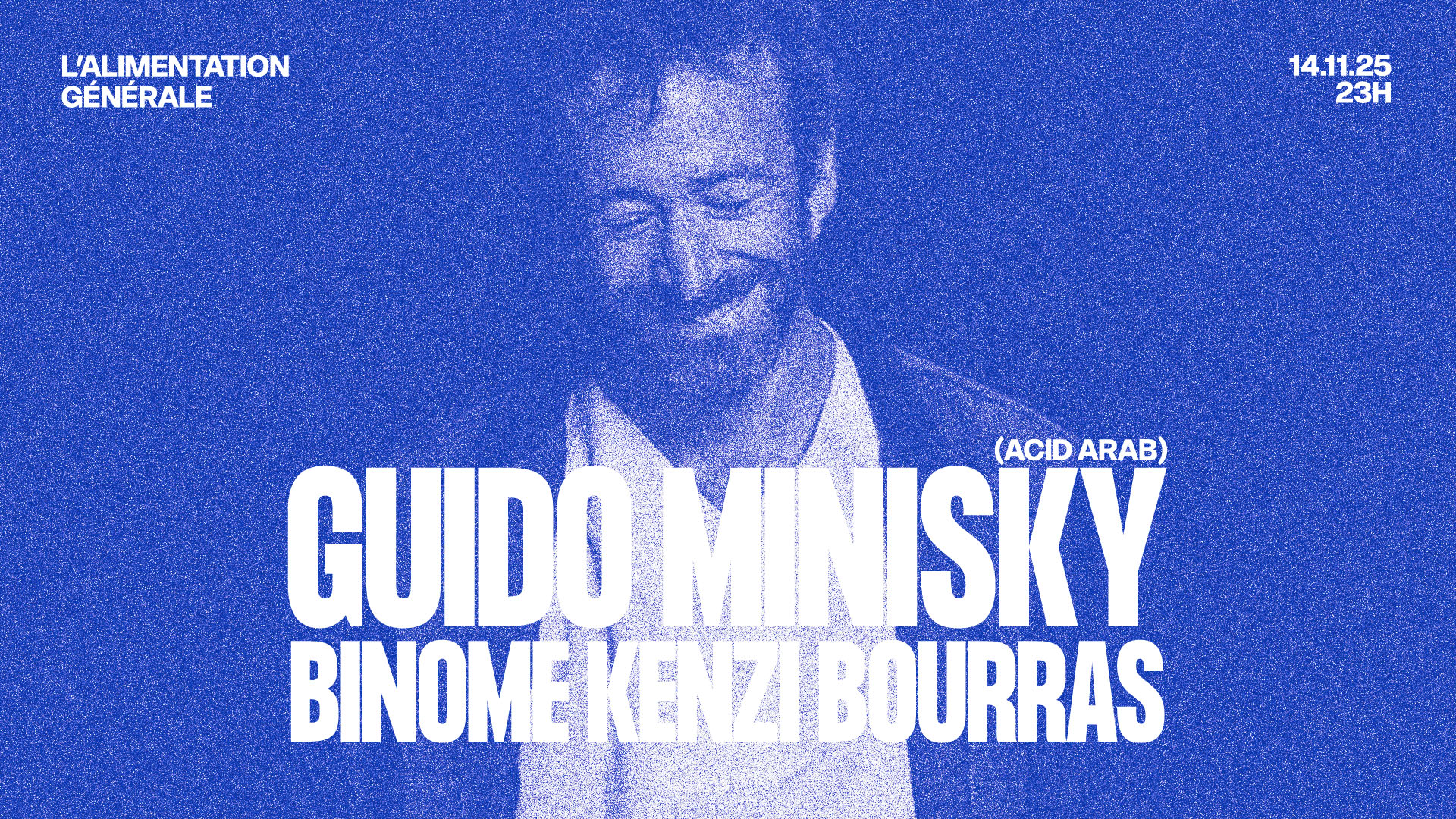 Guido Minisky (Acid Arab), Kenzi Bourras, Binôme