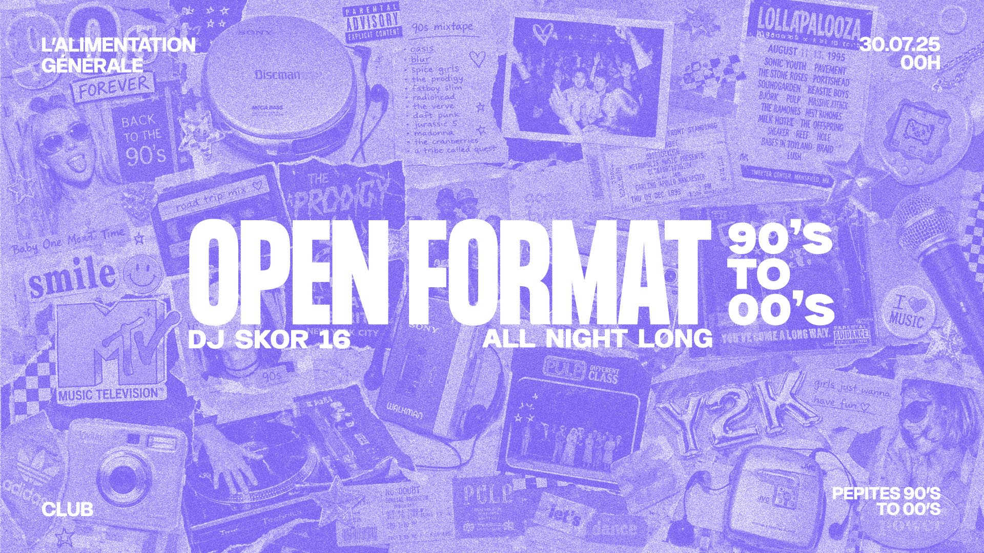 Open Format - Pépites 90's To 00's