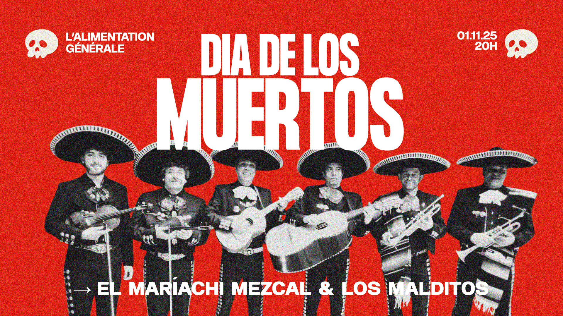 Día De Los Muertos : El Maríachi Mezcal, Los Malditos
