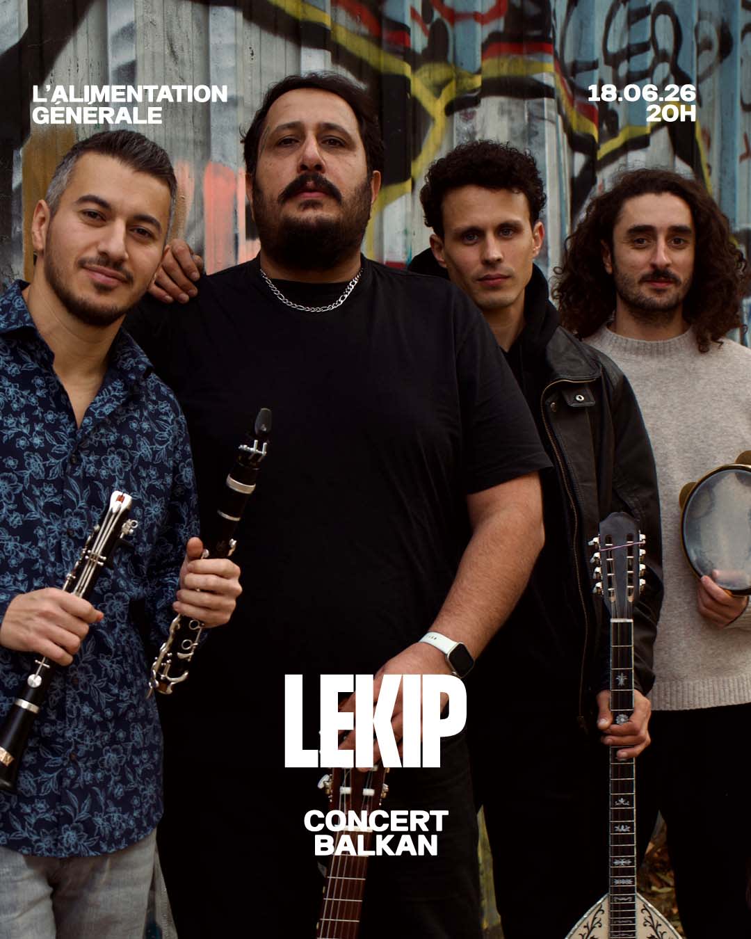 Lekip + Le Choeur Balkan Est (Musique Balkan)