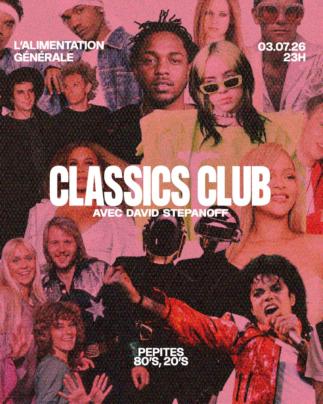 Classics Club - Pépites 80's To 20's