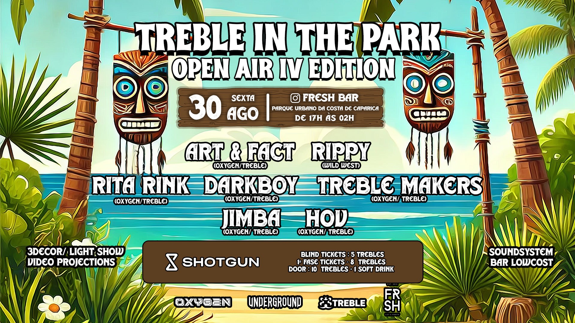 Oxygen & Underground: Treble In The Park Open Air IV Edition
