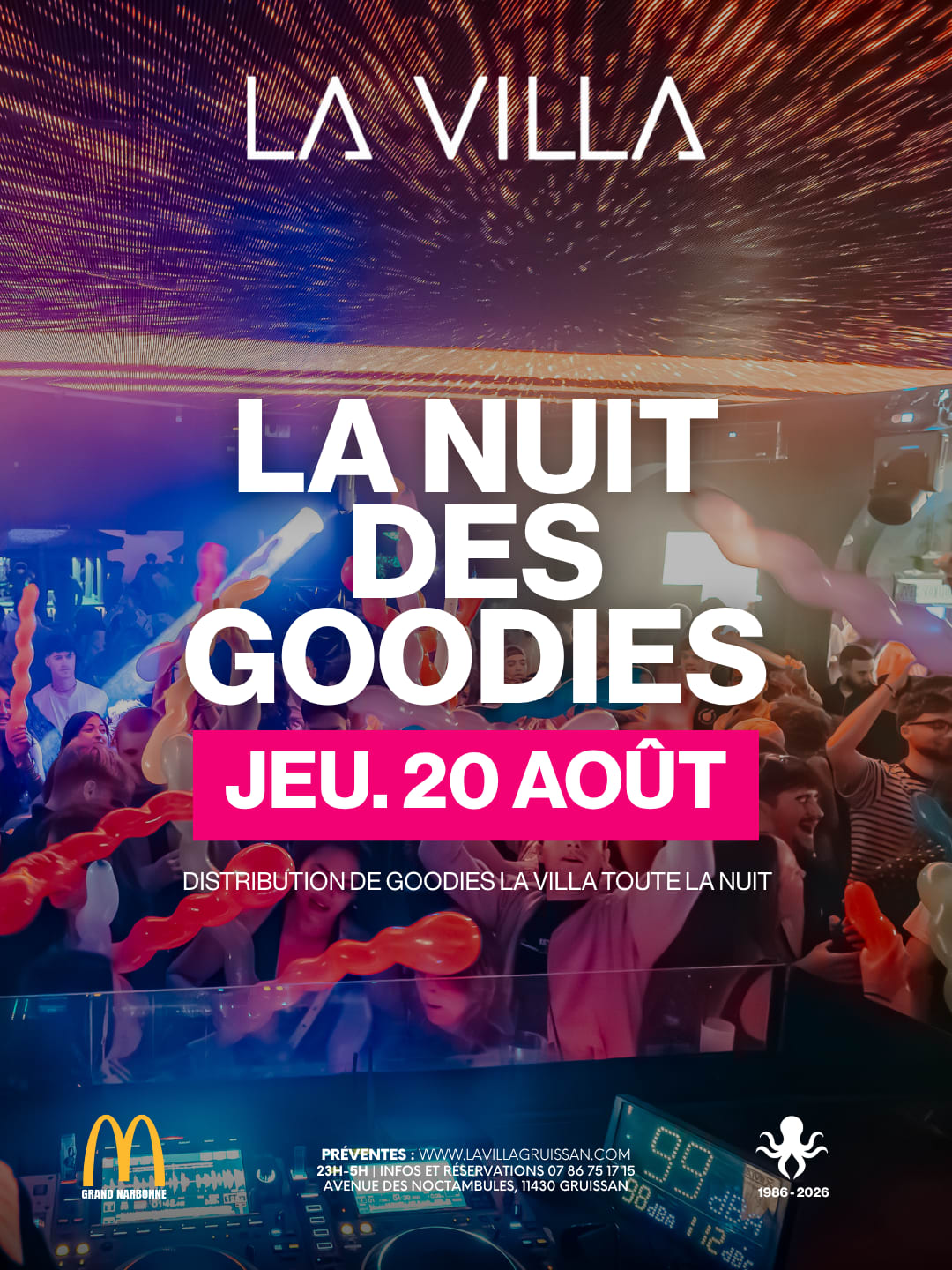 Distribution De Goodies La Villa Gruissan