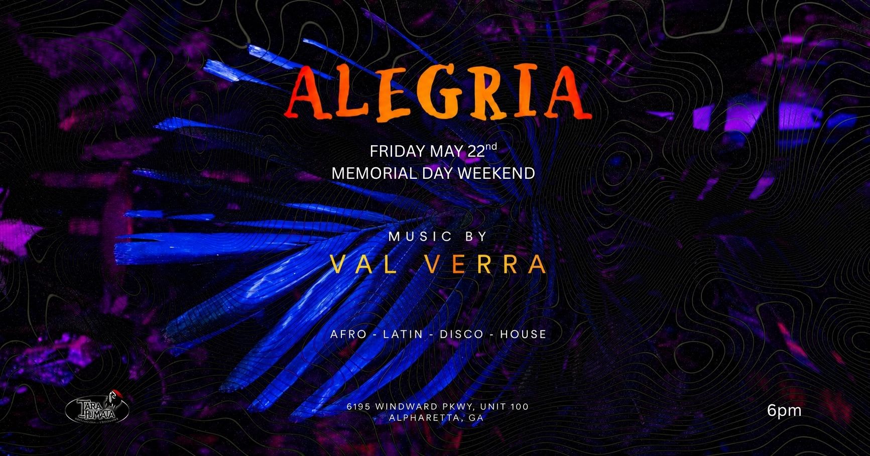 Memorial Day Weekend Kick Off Alegria Patio