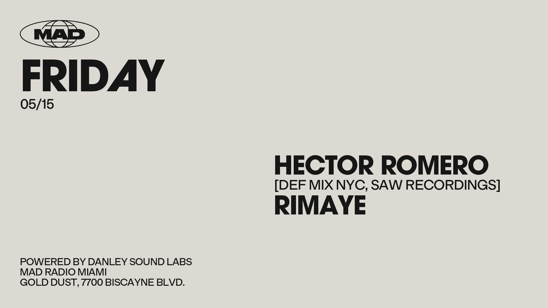 Special Guest: Hector Romero, Rimaye