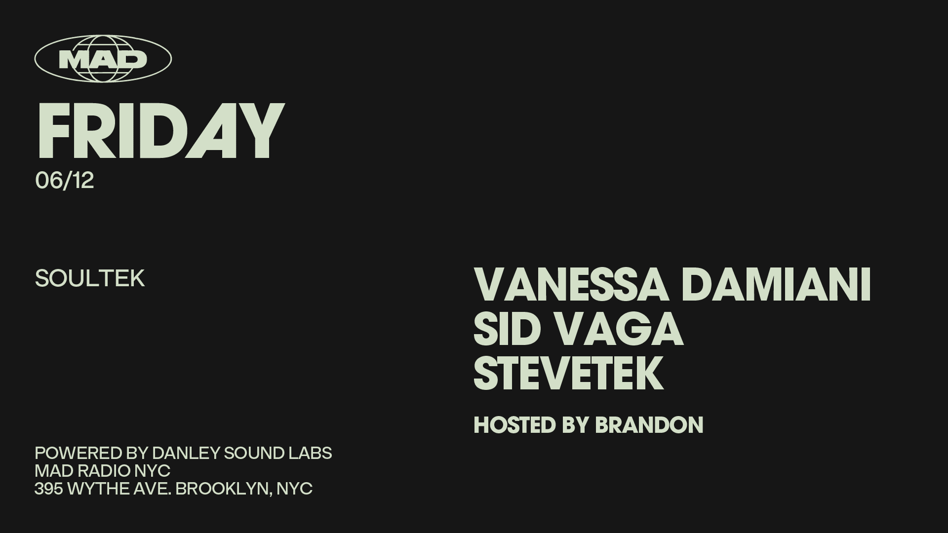 Soultek: Vanessa Damiani / Sid Vaga / Stevetek