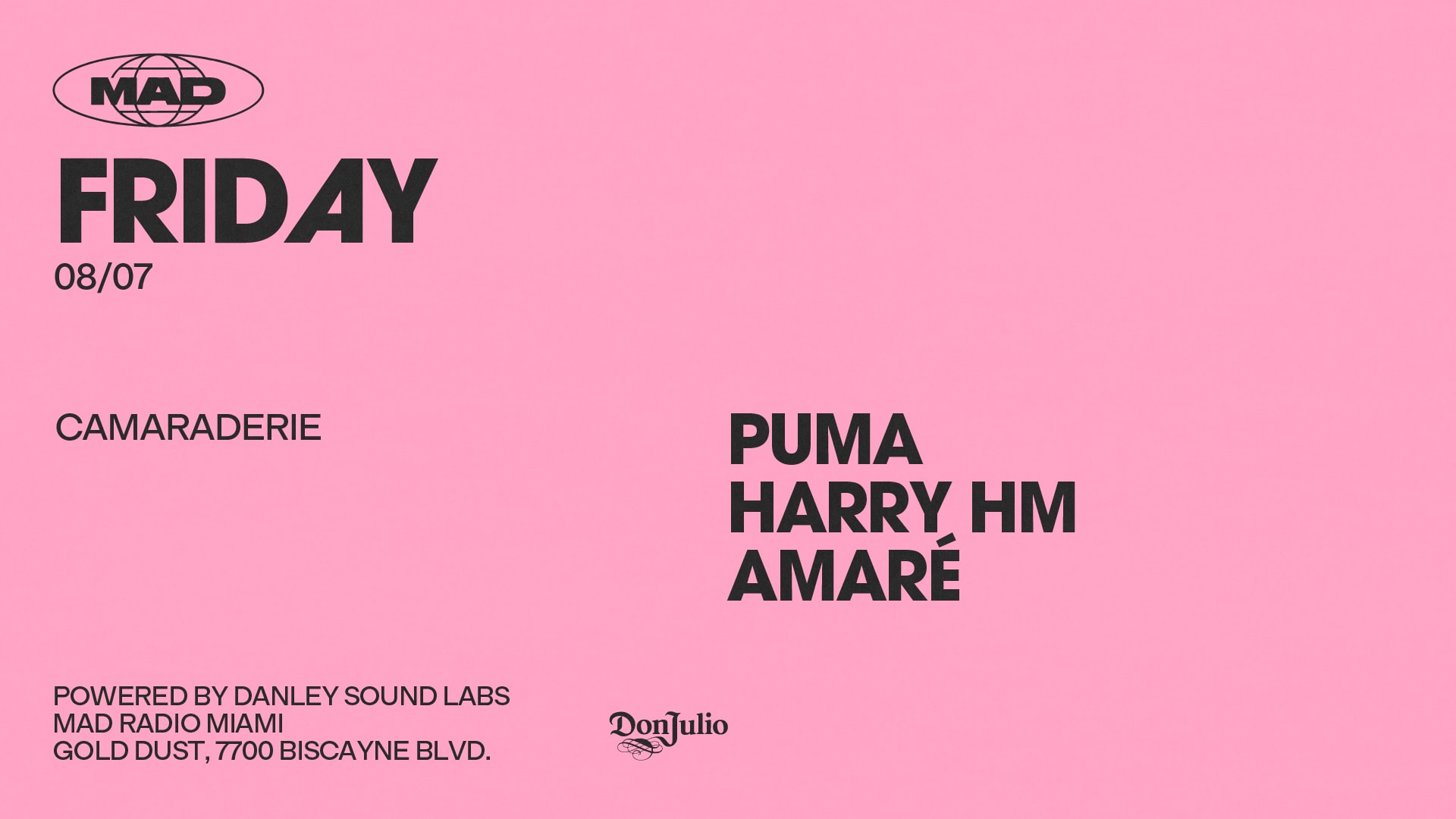Camaraderie: Puma / Harry Hm / Amaré