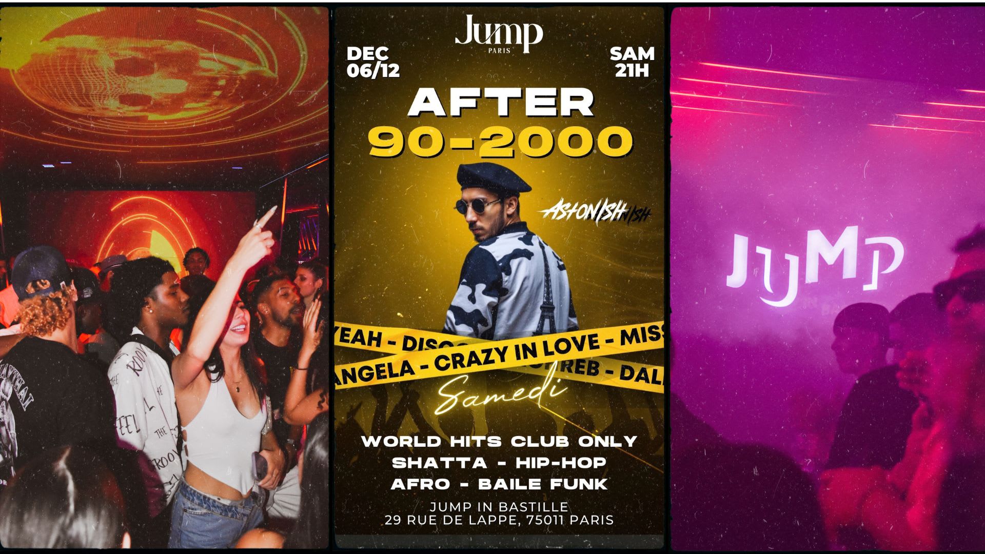 Afterwork Année 90 - 2000 - 21h30 - Hits Music Only