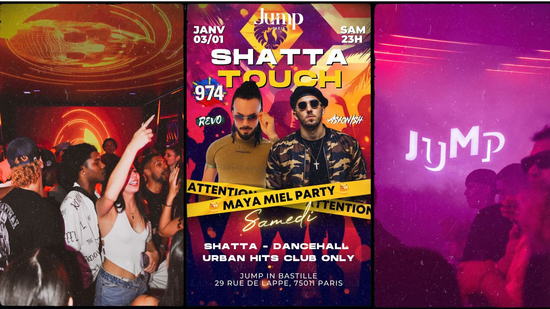 Shatta Touch - Maya Miel Party - Dj Revo (974) & Aston Ish