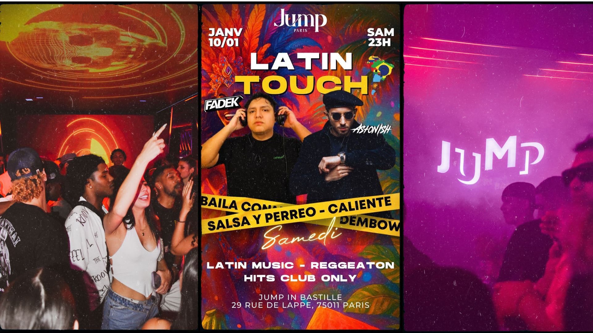 Latin Touch - Hits Généraliste Et Latino - Dj Fadek & Aston