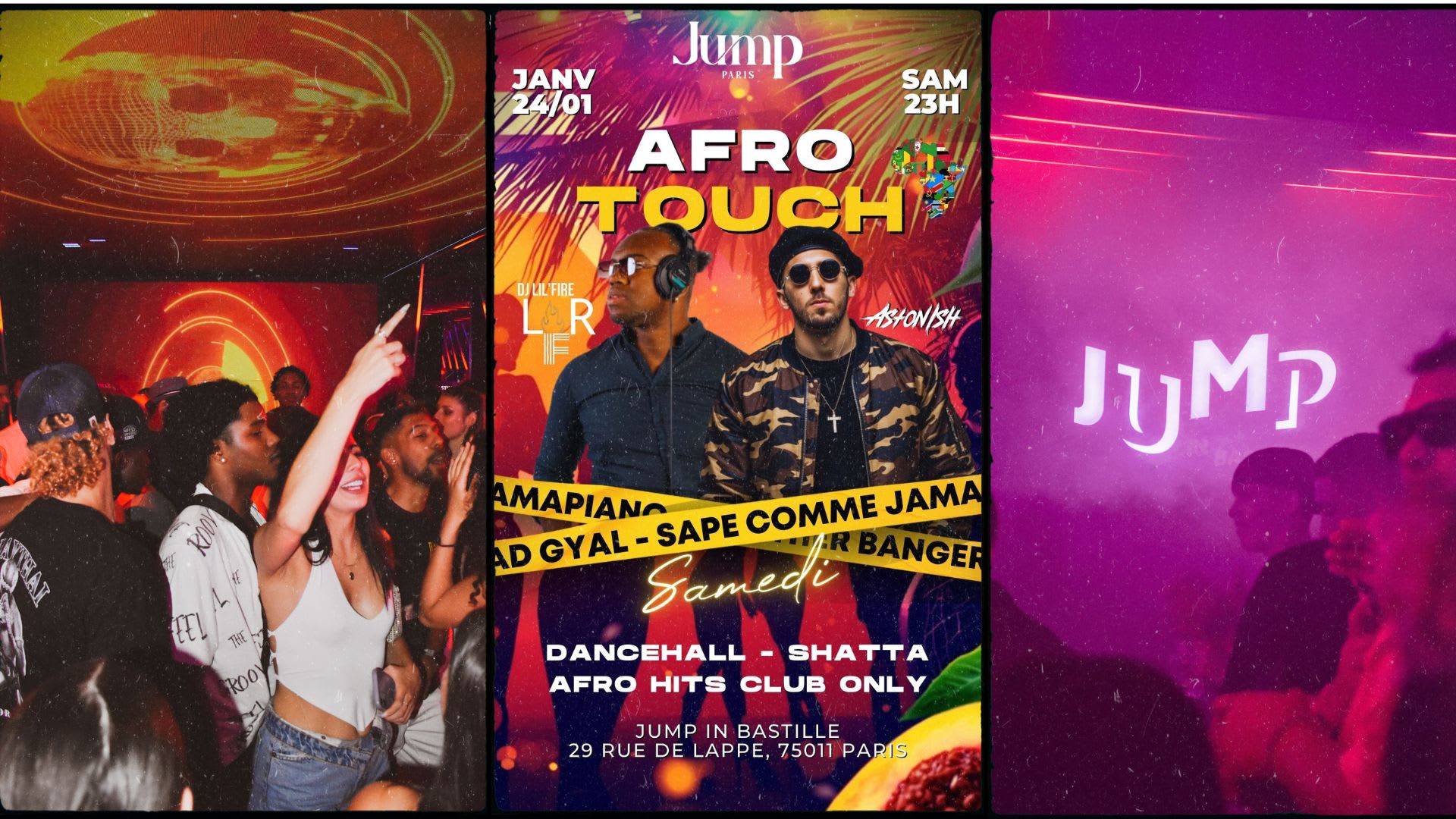 Afro Touch - Afro Music & Hits Club - Lil Fire & Aston