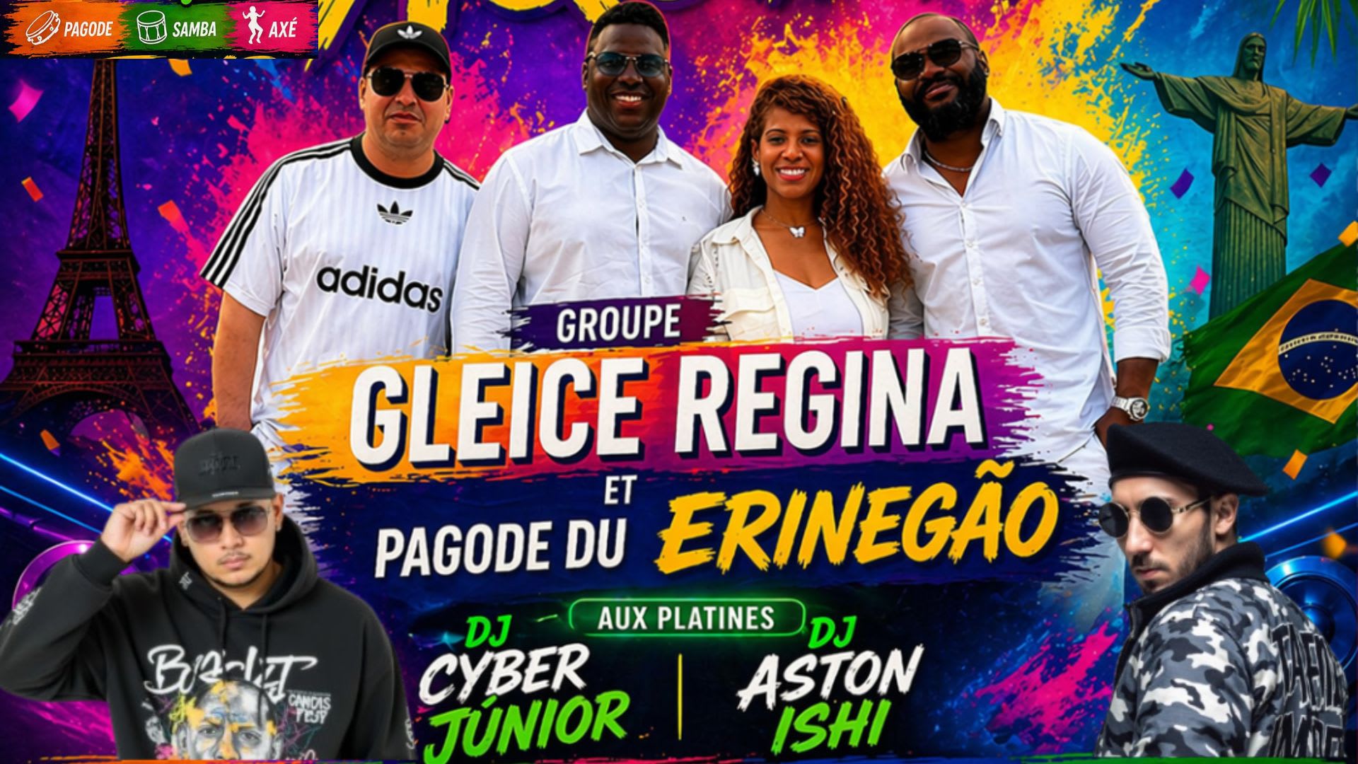 Pagode, Samba - Gleice Regina E Pagode Do Erinegão (Brasil)