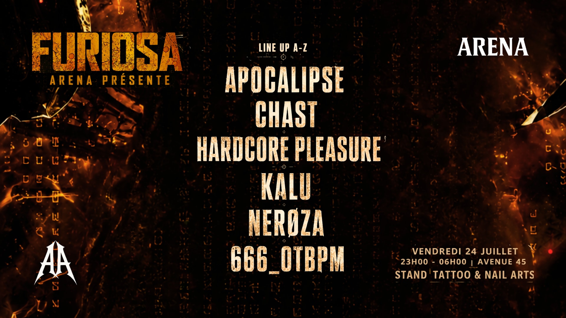 Arena Présente : Apocalispe - Chast - 666_Otbpm & More