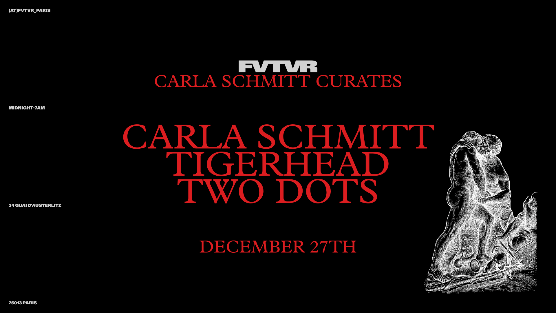 Carla Schmitt Curates : Carla Schmitt, Tigerhead, Two Dots