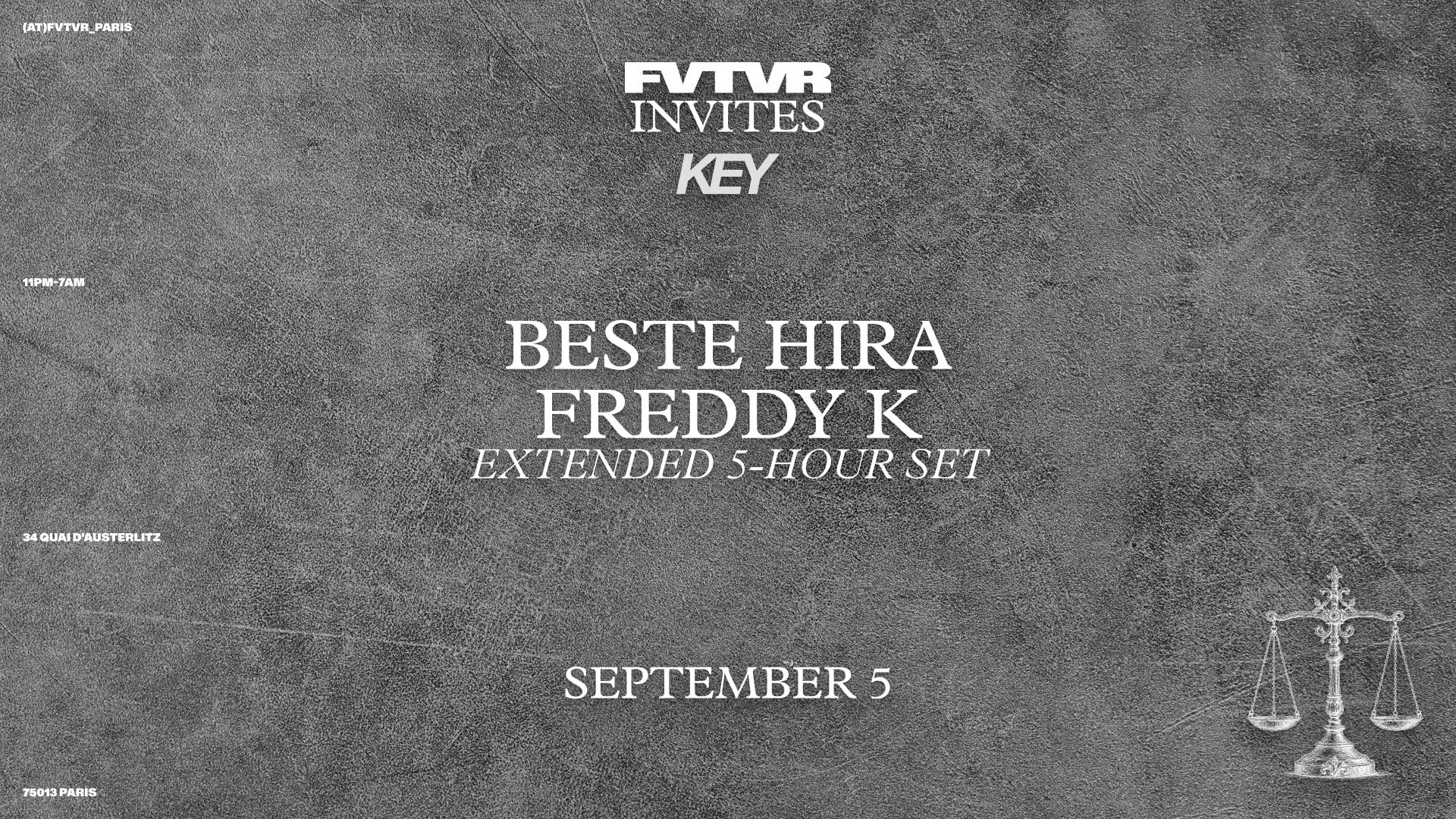 Fvtvr Invites Key Vinyl: Freddy K Extended Set, Beste Hira